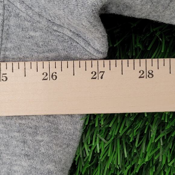 NIKE Williamsburg Sweatshirt XL 27x26 Gray Baggy Oversized - Picture 5 of 16